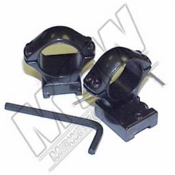 Optilock Scope Mount Kit, 1", Medium , Blued, Short