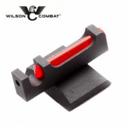 Wilson Combat 1911 Snag-Free Front Sight, Competition Red Fiber Optic, .190"