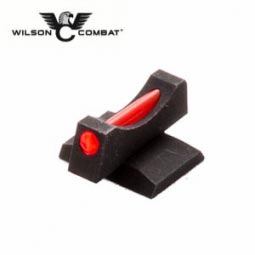 Wilson Combat 1911 Snag-Free Front Sight, Red Fiber Optic, .190"