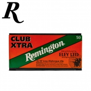 Remington - Eley Club .22 Long Rifle 40gr. Lubricated Round Nose Ammunition, 50 Round Box