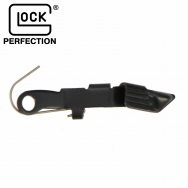 Glock Extended Slide Stop Lever & Spring 9mm, .40 & .357 (Gen3-4, No Slim 2-Pin G17/L, G34), 7482-3
