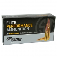 Sig Sauer 308 Win. 168Gr OTM, Elite Match 20 Round Box