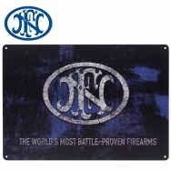 FN Metal Sign