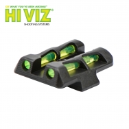 HI VIZ Fiber Optic Rear Sight for Glock G42 and G43