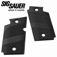 Sig Sauer P938 Ambidextrous Grip Set, Checkered Black Aluminum