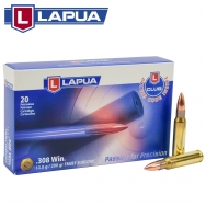 Lapua Ammo 308 Win. 200gr. Subsonic FMJBT, 20 Round Box