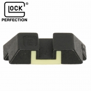 Glock Rear Luminescent Sight, 6.1mm (All Gen3-4 Models, No Slim), Steel, Marked Long + Short Dash