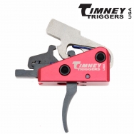 Timney AR-15 Targa Small Pin 2 Stage Trigger, Short 1st Stage, Curved Trigger