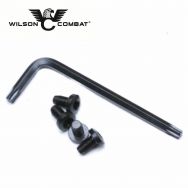 Wilson Combat 1911 Grip Screws, Torx Head, Blue, Package of 4